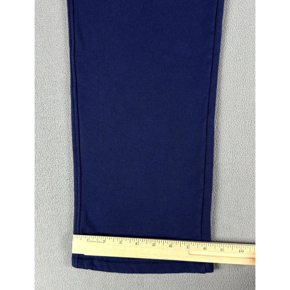 American Giant Sweatpants Mens Large Blue Heavyweight Fleece Minimalist Lounge - Picture 8 of 10